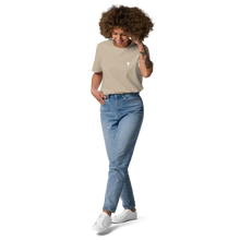 Lade das Bild in den Galerie-Viewer, HEART BIO BAUMWOLL T-SHIRT DUST