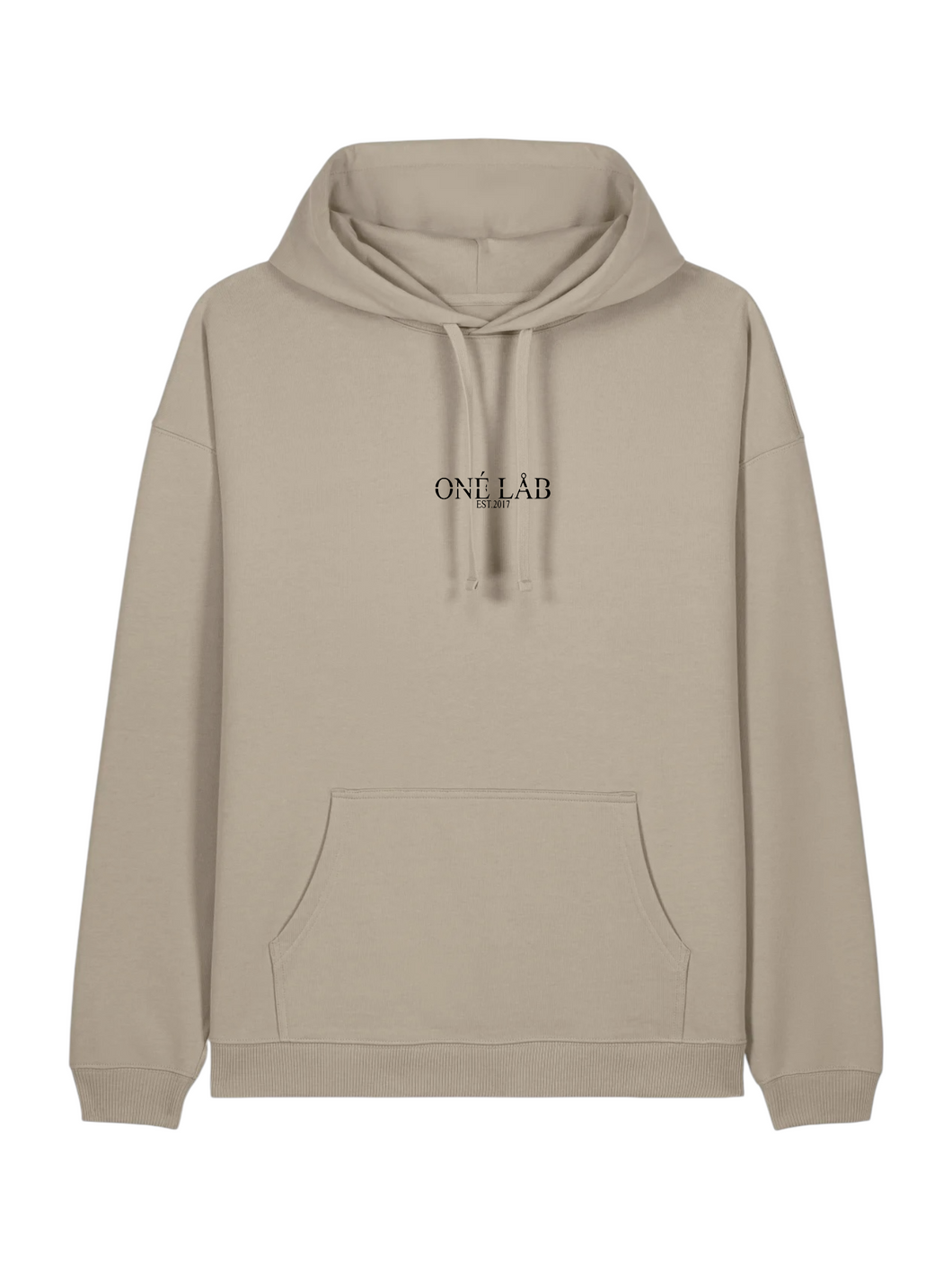 ONÉ LÅB HOODIE STONE
