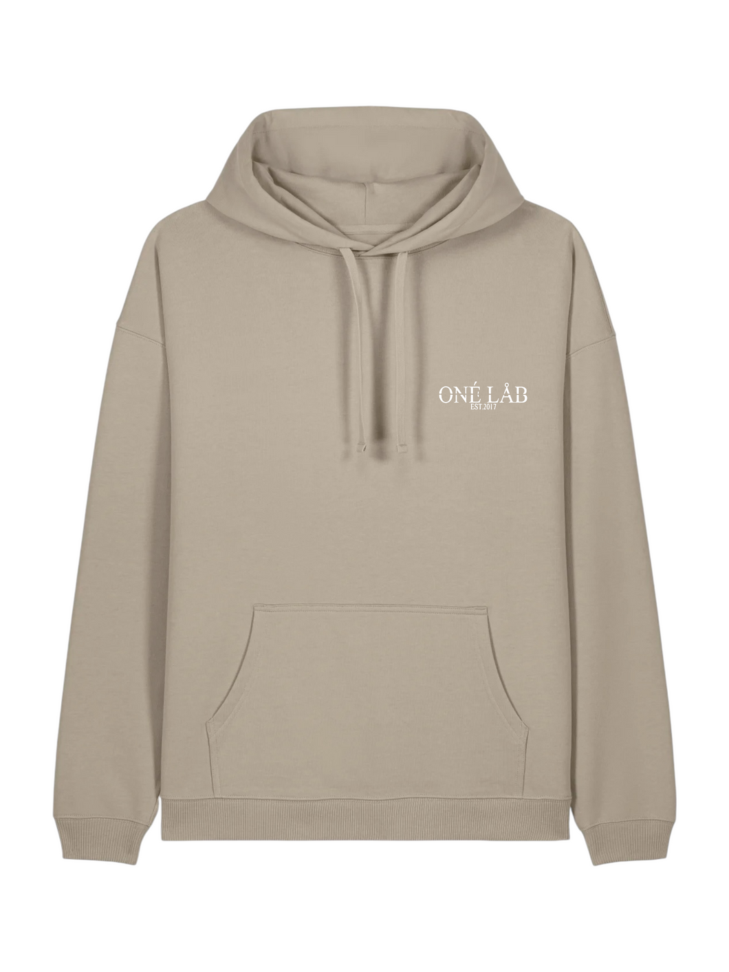 ONÉ LÅB HOODIE STONE