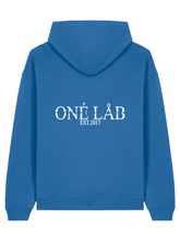 Lade das Bild in den Galerie-Viewer, ONÉ LÅB HOODIE BLUE
