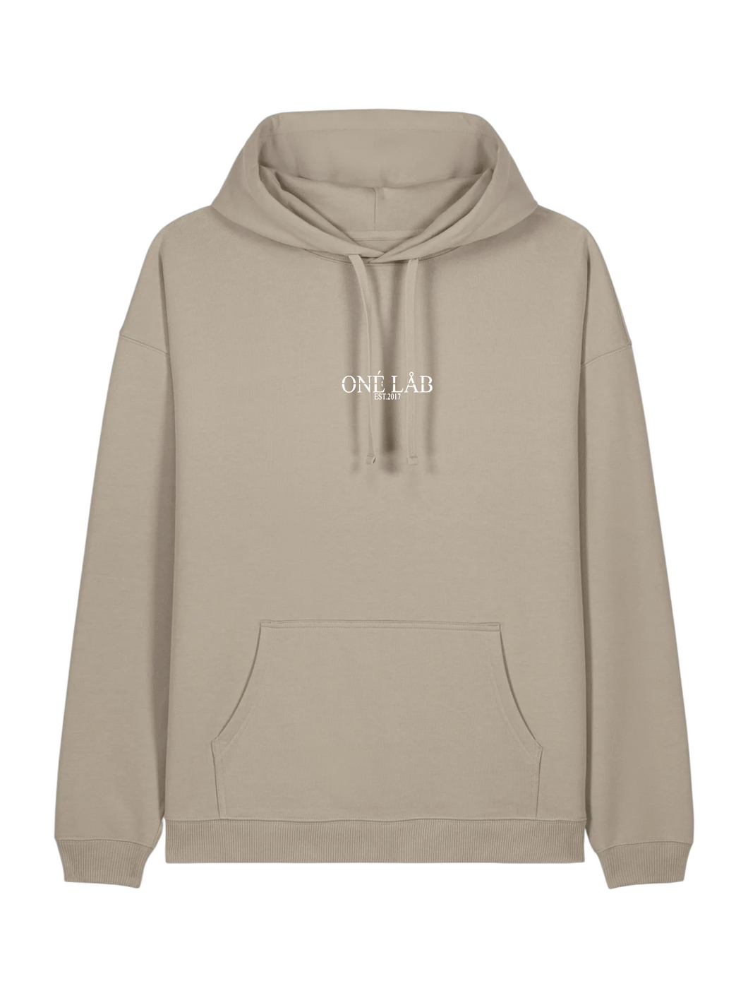 ONÉ LÅB HOODIE STONE