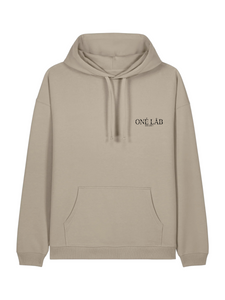 ONÉ LÅB HOODIE  STONE