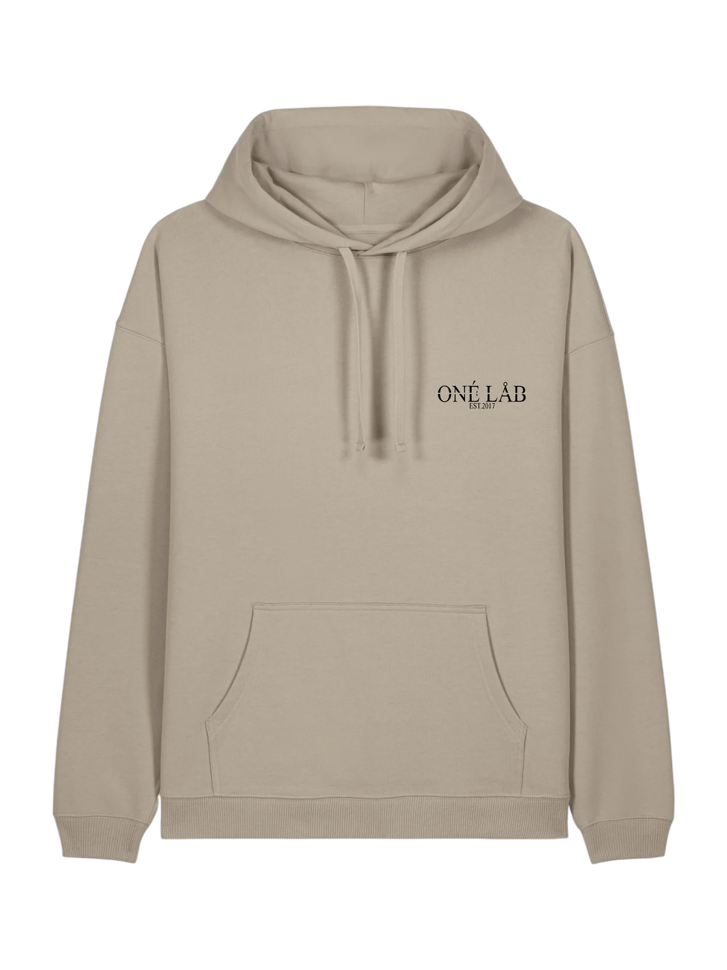 ONÉ LÅB HOODIE  STONE