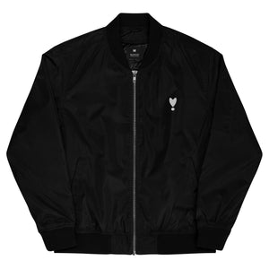PREMIUM RECYCELTE BOMBERJACKE I BLACK