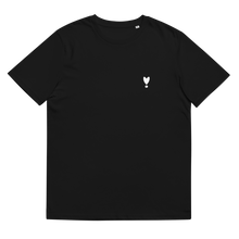 Lade das Bild in den Galerie-Viewer, HEART BIO BAUMWOLL T-SHIRT BLACK
