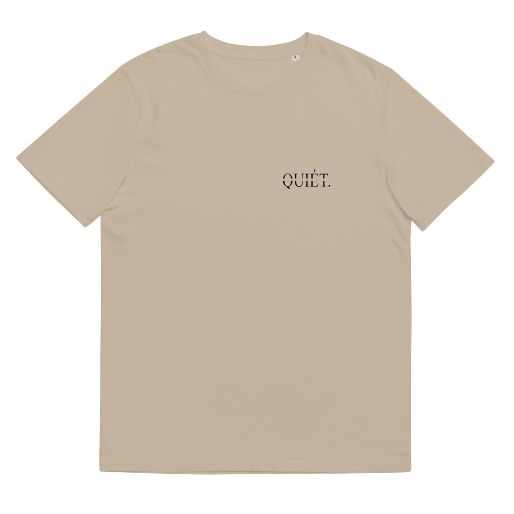 QUIÉT. BIO BAUMWOLL T-SHIRT DUST