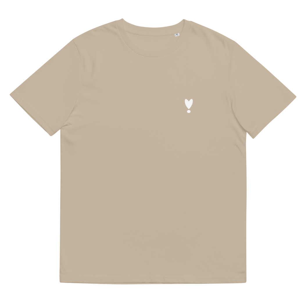 HEART BIO BAUMWOLL T-SHIRT DUST