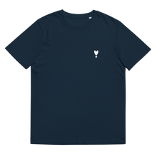 Lade das Bild in den Galerie-Viewer, HEART BIO BAUMWOLL T-SHIRT NAVY
