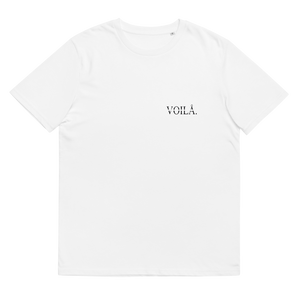VOILÅ BIO BAUMWOLL T-SHIRT WHITE
